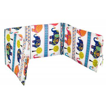 U-GROW Lenjerie pat imprimeu Elefanti (5pcs)