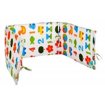 U-GROW Lenjerie pat imprimeu Elefanti (5pcs)