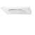 Hota decorativa HANSA OSC5111WH, diametru evacuare aer 120mm, tip universal, aspirare/recirculare, 1x28W, filtru grasime acrilic, comanda butoane,  alb