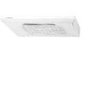 Hota decorativa HANSA OSC5111WH, diametru evacuare aer 120mm, tip universal, aspirare/recirculare, 1x28W, filtru grasime acrilic, comanda butoane,  alb