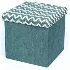 Heinner Taburet pliabil  TEXTIL HR-FLD38-BLUE, albastru