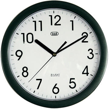 TREVI Ceas De Perete 25cm Negru