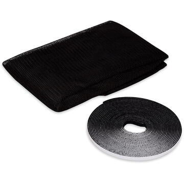 Delight Plasa anti-tantari pt. ferestre, 150x150 cm - negru