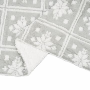 Heinner PATURA FLEECE GRI STARS 150X200 CM