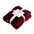 Heinner PATURA FLEECE DARK RED 127X150 CM