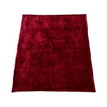 Heinner PATURA FLEECE DARK RED 127X150 CM