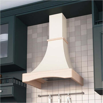 Hota Hota Country Tornado Lily 750 (60) LED, 1 motor Turbo, latime 60 cm, 3 viteze, absorbtie 750 m3/ora, filtru anti-grasimi aluminiu 5 straturi, Bej