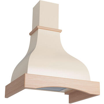 Hota Hota Tornado Country 750 (60) LED, 1 motor Turbo, latime 60 cm, 3 viteze, absorbtie 750 m3/ora, filtru anti-grasimi aluminiu 5 straturi, Bej