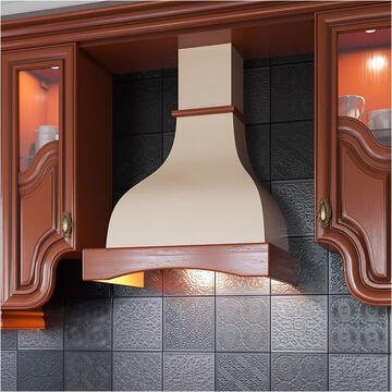 Hota Hota Tornado Country 750 (60) LED, 1 motor Turbo, latime 60 cm, 3 viteze, absorbtie 750 m3/ora, filtru anti-grasimi aluminiu 5 straturi, Bej