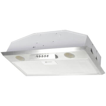 Hota Hota Incorporabila Tornado Modul 700 (52) LED, 1 motor Turbo, latime 52 cm, absorbtie 700 m3/ora, filtru anti-grasimi aluminiu 5 straturi, Inox