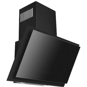 Hota Hota Decorativa Tornado Ester 800 (60), 1 motor, latime 60 cm, 3 viteze, absorbtie 800 m3/ora, Negru