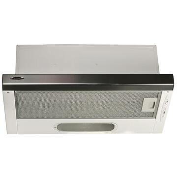 Hota Cooker hood under-cabinet AKPO WK-7 LIGHT ECO 60 INOX (265,5 m3/h; 600mm; inox color)