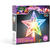 Ornament de pom de Craciun, model stea, 10 LED-15 cm, RGB, 2xAA