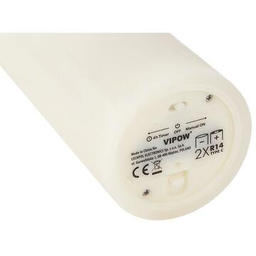 LUMANARE LED MARE IVORY