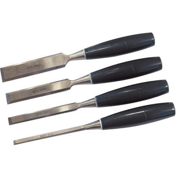 MEGA SET DALTI LEMN CU MANER PLASTIC - 4P.