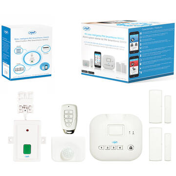 Releu inteligent PNI-SM400-SM433, 433 MH, 230V, Alb