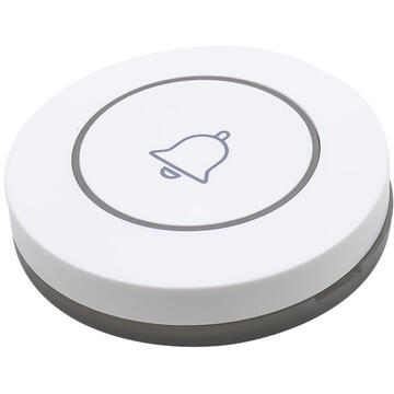 Buton sonerie fara fir PNI Safe House PG100 compatibil doar cu sistemul de alarma wireless PNI PG600 si aplicatia Tuya
