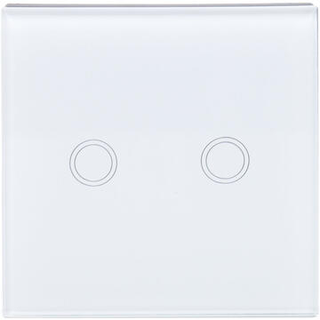 Intrerupator inteligent PNI-SH202, 10 A,  IP 44, Alb