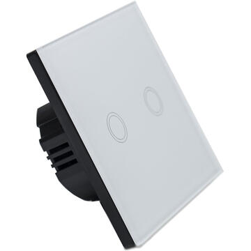 Intrerupator inteligent PNI-SH202, 10 A,  IP 44, Alb