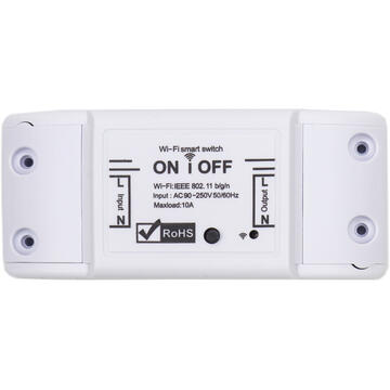 Releu inteligent PNI-PG08, 10 A, 2.4 GHz, Alb