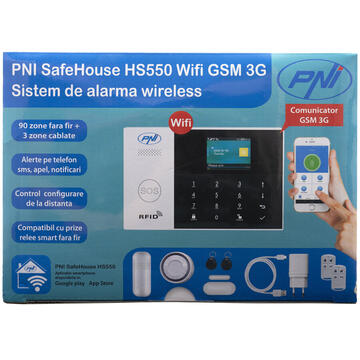 PNI-HS550-2, 12 m, 433 MHz, 2.4", Alb