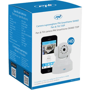 PNI-SM400-SM460, 433 MHz, 1.5 V, 100 m, Alb