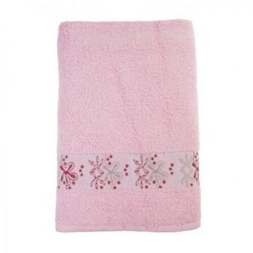 Prosop de baie 50 x 100 cm Studio Casa Maura, Roz