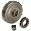 Oala ambreiaj + rotita motrica + colivie (3/8 7Z) Stihl: MS 341, 361, 440, 441, 460 - (3 piese)