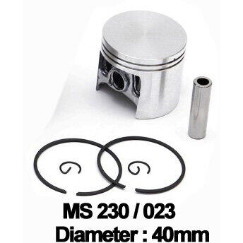 Piston complet Stihl: MS 210, 230, 021, 023, FS400 (40mm) -