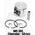 Piston complet Stihl: MS 380, 381 (52mm) -