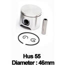Piston complet Husqvarna 55 (46mm) -