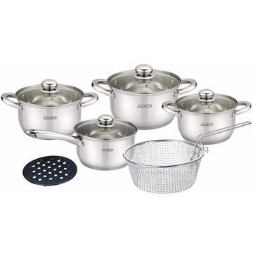 Heinner MADELINE, SET GATIT INOX 10 PIESE