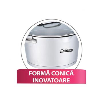 Heinner TROYA, SET GATIT INOX 8 PIESE