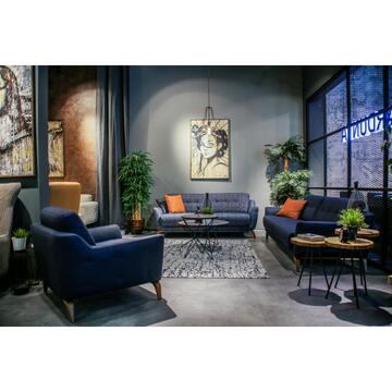 Heinner CANAPEA FIXA 2L VETTA HOPE BLUE