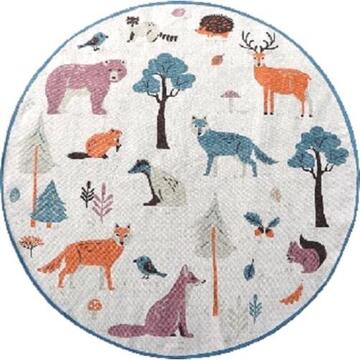 Heinner COVOR COPII PRINTAT CU ANIMALE 110 CM