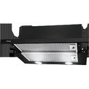 Hota Hansa incorporabila telescopica OTP6241BH, Putere de absorbtie 500 m3/h, 1 motor, 60 cm, Negru