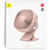 Baseus Ventilator Birou Pink incarcare USB, 360°, prindere cu clips