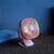 Baseus Ventilator Birou Pink incarcare USB, 360°, prindere cu clips