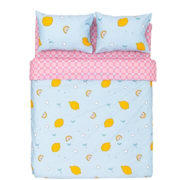 Heinner Lenjerie dubla BBC 4 pcs, 144TC- Lemons