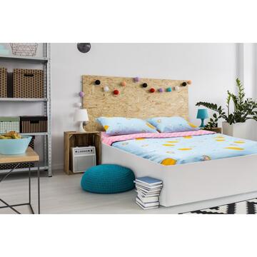 Heinner Lenjerie dubla BBC 4 pcs, 144TC- Lemons