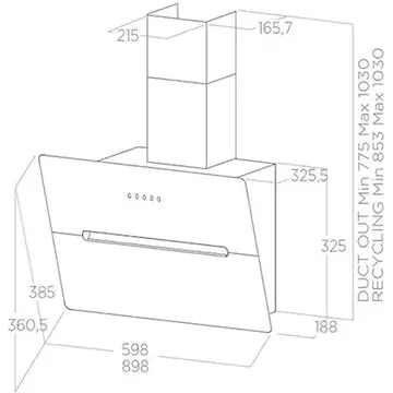 Hota ELICA WISE BL/A/60