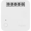Releu inteligent Aqara Single Switch Module T1 (With Neutral, cu Nul), Zigbee 3.0, monitorizare energie, control vocal