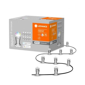 OSRAM Ghirlanda luminoasa de exterior LED RGB Ledvance SMART+ WIFI GARDEN DOT, RGB 9P, 2.5W, 380 lm, IP65, compatibil amazon alexa/Google Assistant