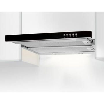 Hota Akpo WK-7 Light Glass 220 m³/h Incorporabila  Negru /Gri