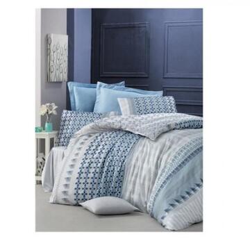 Lenjerie de pat dublu, Bumbac Satinat, Mally Home Ilya, 220x240 cm