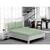 Set 3 Piese Yuny Mally Home, 100% Bumbac, Cearceaf Pat Dublu Cu Elastic 160X200 Cm Si Doua Fete De Perna 50X70Cm, Verde