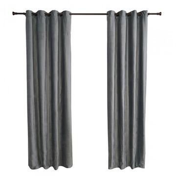 Heinner Set 2 draperii catifea 140x270 cm - Gri
