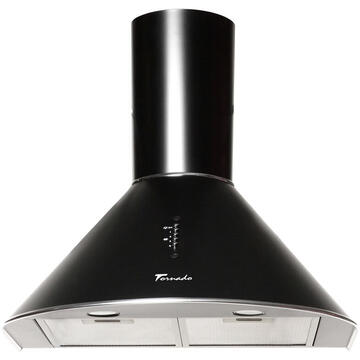 Hota tip Cupola Tornado Violla 750 (50) LED 50 cm 750 m3/ora,Negru