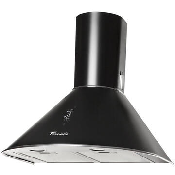 Hota tip Cupola Tornado Violla 750 (50) LED 50 cm 750 m3/ora,Negru