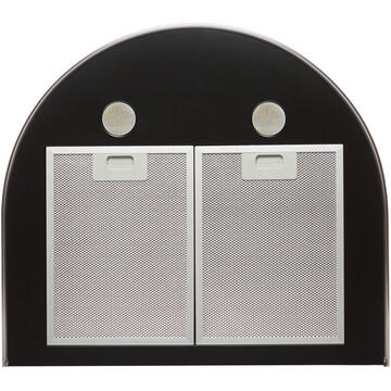 Hota tip Cupola Tornado Violla 750 (50) LED 50 cm 750 m3/ora,Negru